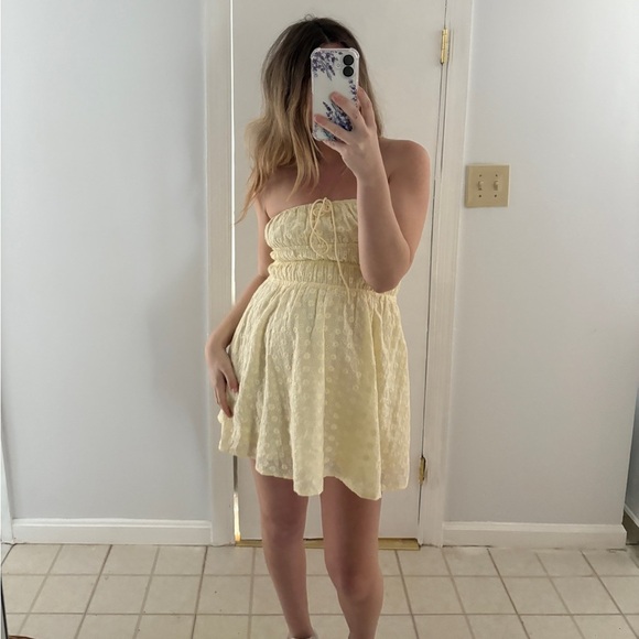 Princess Polly Narlia mini dress Lemon - Picture 15 of 15